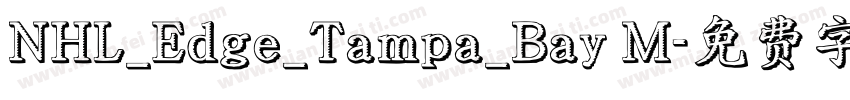 NHL_Edge_Tampa_Bay M字体转换